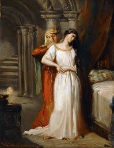Desdémona retirándose a su cama de Théodore Chassériau