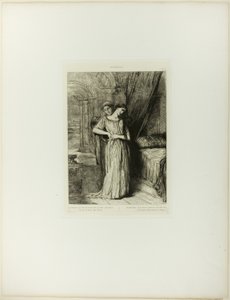Si Muero Antes que Tú, lámina ocho de Othello de Théodore Chassériau