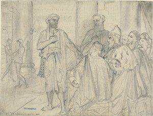Discurso de Otelo a los senadores de Venecia de Théodore Chassériau