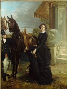 Retrato de la condesa de Ranchicourt de Théodore Chassériau