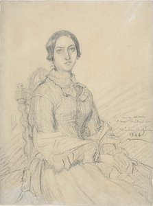 Retrato de la baronesa Chassériau de Théodore Chassériau
