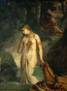 Susana en su baño de Théodore Chassériau