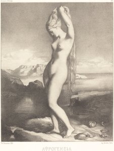 Venus Anadyomene de Théodore Chassériau