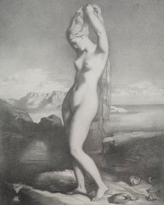 Venus Anadyomène, 1839 de Théodore Chassériau