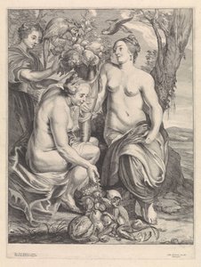 El cuerno de la abundancia de Théodorus van Kessel
