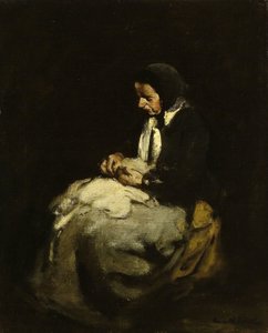 Mujer cosiendo