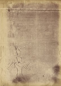 Primer Plano de Inscripciones Jeroglíficas (probablemente del Templo de Edfu)