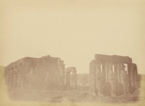 Vista General del Ramesseum de Théodule Devéria