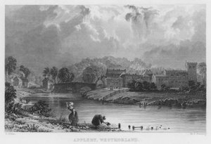 Appleby, Westmorland de Thomas (after) Allom