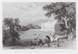Burley, o Burleigh on the Hill, Rutlandshire de Thomas (after) Allom