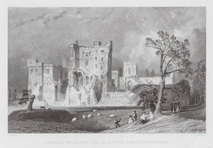 Castillo de Ashby de la Zouch, Leicestershire de Thomas (after) Allom