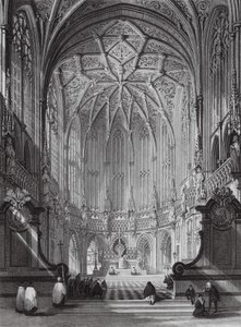 Iglesia de Santiago, Lieja (grabado) de Thomas (after) Allom