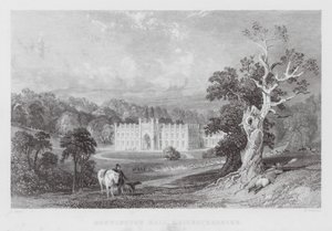 Donnington Hall, Leicestershire de Thomas (after) Allom