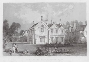 Scrivelsby Hall, Lincolnshire de Thomas (after) Allom