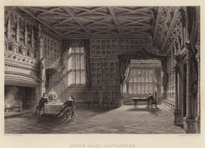 Speke Hall, Lancashire de Thomas (after) Allom