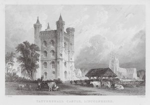 Castillo de Tattershall, Lincolnshire de Thomas (after) Allom