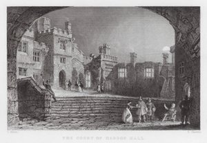 El patio de Haddon Hall