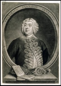 Francesco Bernardi Senesino de Thomas (after) Hudson