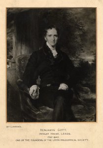 Retrato de Benjamin Gott de Thomas (after) Lawrence