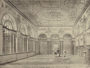 La Sala del Tribunal, Banco de Inglaterra de Thomas (after) Malton