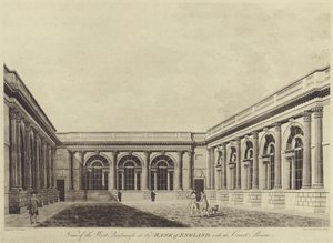 El Patio del Jardín, Banco de Inglaterra de Thomas (after) Malton