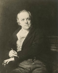 William Blake, poeta y artista inglés de Thomas (after) Phillips