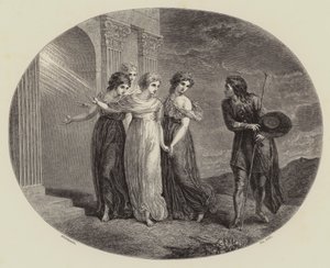 La Invitación, del "Progreso del Peregrino" de Thomas (after) Stothard