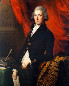William Pitt el Joven, c.1788 (óleo sobre lienzo) de Thomas (attr. to) Gainsborough