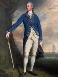 Capitán Sir George Montagu (1750-1829), c.1780-90 (óleo sobre lienzo) de Thomas (attr.to) Beach