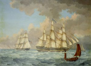 El buque de la Compañía de las Indias Orientales 
