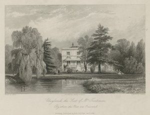 Claylands, la residencia de la Sra. Fentima de Thomas Allom