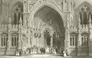 Entrada a la Catedral de Lincoln