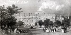 Palacio de Hampton Court de Thomas Allom