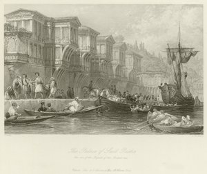 El Palacio de Said Pasha de Thomas Allom