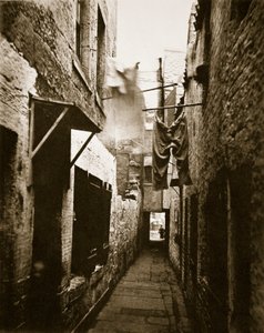 Callejón, 101 High Street, Glasgow, c.1878 de Thomas Annan