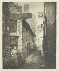 Old Vennel junto a High Street de Thomas Annan