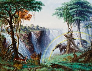 El Mosi-O-A-Tunya de Thomas Baines