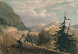 Fuerte Lesseillon, cerca de Bramante, 1827 de Thomas Barber