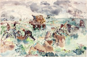 Transportando repollo de Thomas Barclay Hennell