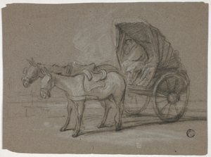 Carro de vendedor ambulante de Thomas Barker