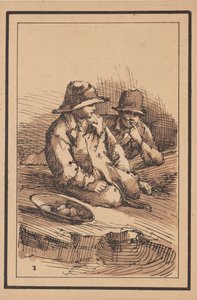 Figuras rústicas: Dos niños, 1801