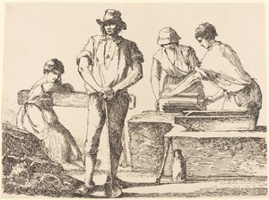 Fabricantes de azulejos, 1803 de Thomas Barker