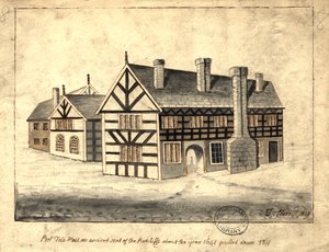 Pool Fold Hall, Manchester, 1819 de Thomas Barritt