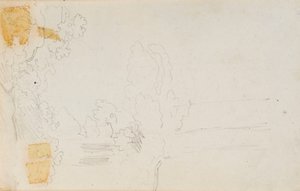 Un paisaje y árboles (verso)