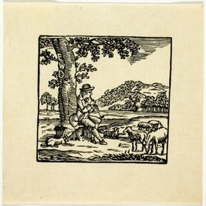 Ilustración de libro de Thomas Bewick