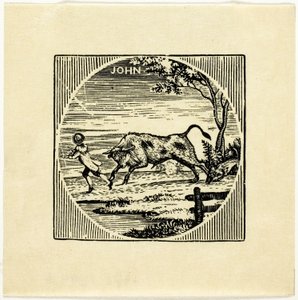 Ilustración de libro de Thomas Bewick