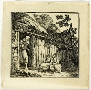 Ilustración de libro de Thomas Bewick