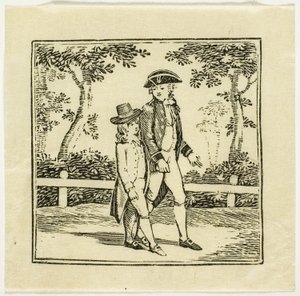 Ilustración de libro de Thomas Bewick