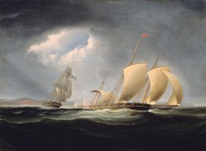 Captura del Trípoli por el Enterprise
