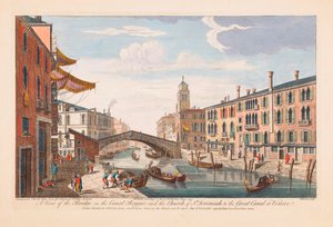 Venecia, Italia circa 1750